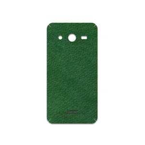 MAHOOT Green-Leather Cover Sticker for Samsung Galaxy Core 2