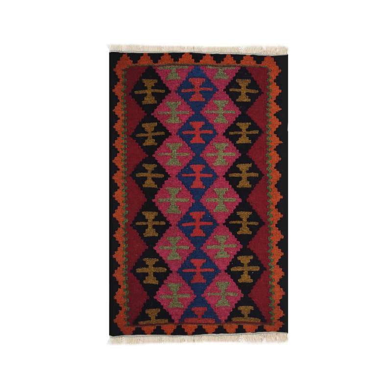 گلیم دستبافت نیم متری مدل اردبیل کد 4