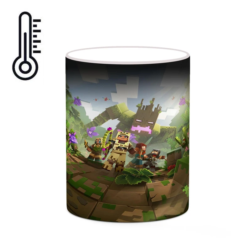ماگ حرارتی کاکتی طرح ماینکرافت minecraft مدل mgh41262