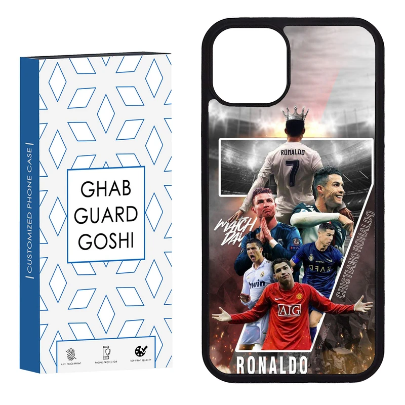 کاور قاب گارد گوشی طرح  رونالدو کد FB-1049 مناسب برای گوشی موبایل اپل iphone 13 / 14  