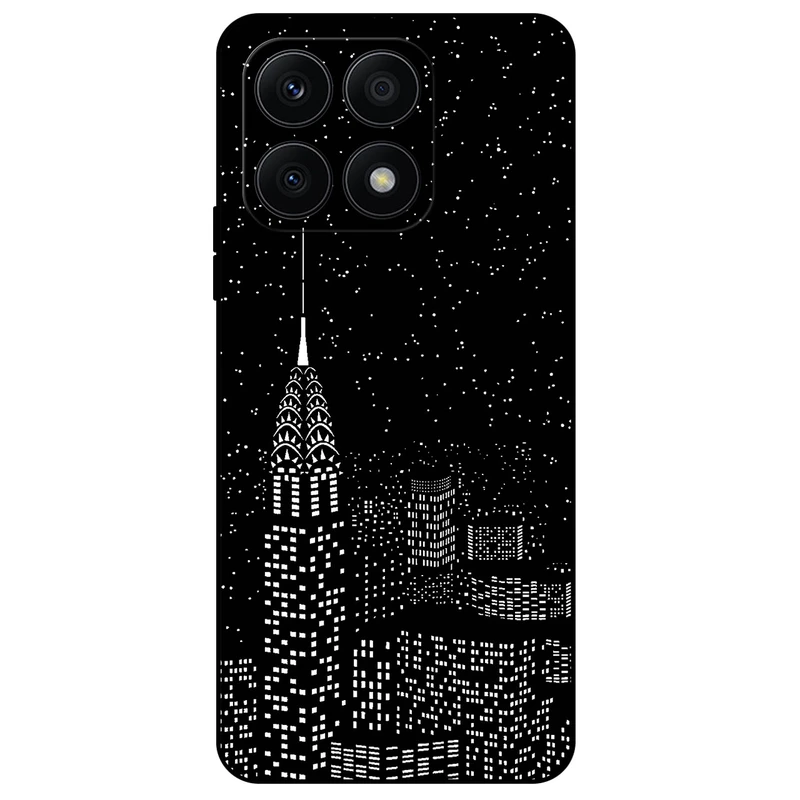 کاور مگافون طرح نیویورک مدل 7768 مناسب برای گوشی موبایل آنر X8A     