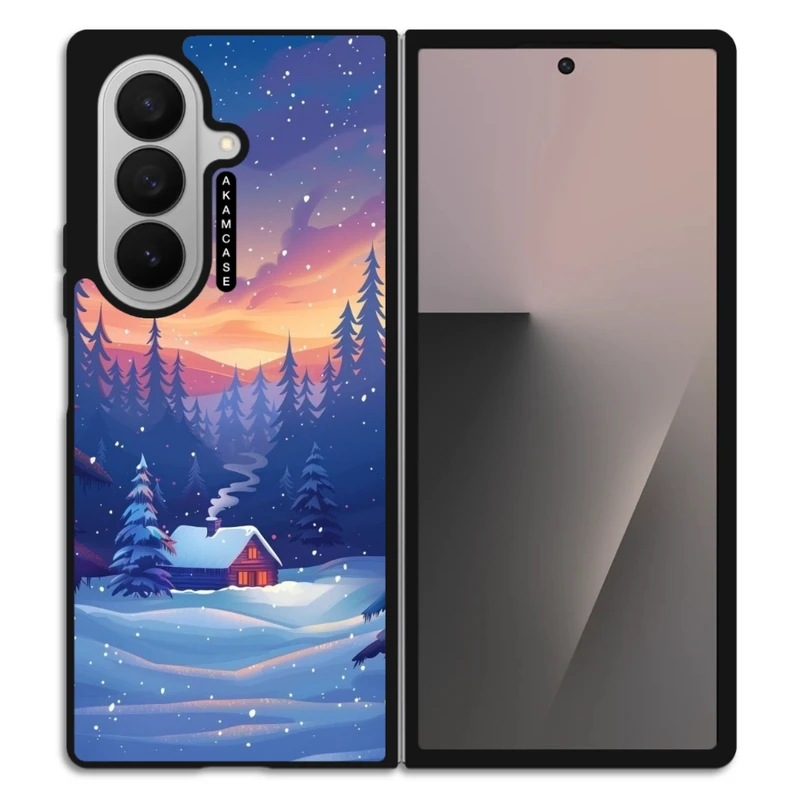 کاور آکام مدل AMC-WSGZFOLD7-WINTER-4 مناسب برای گوشی موبایل سامسونگ Galaxy Z Fold 7