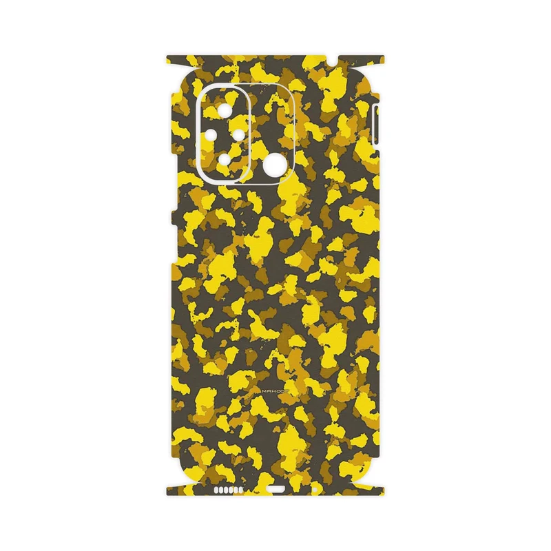 برچسب پوششی ماهوت مدل Yellow Infantry Army-FullSkin مناسب برای گوشی موبایل شیائومی Redmi 12C