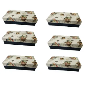 جعبه هدیه مدل اشرافی بسته 6 عددی