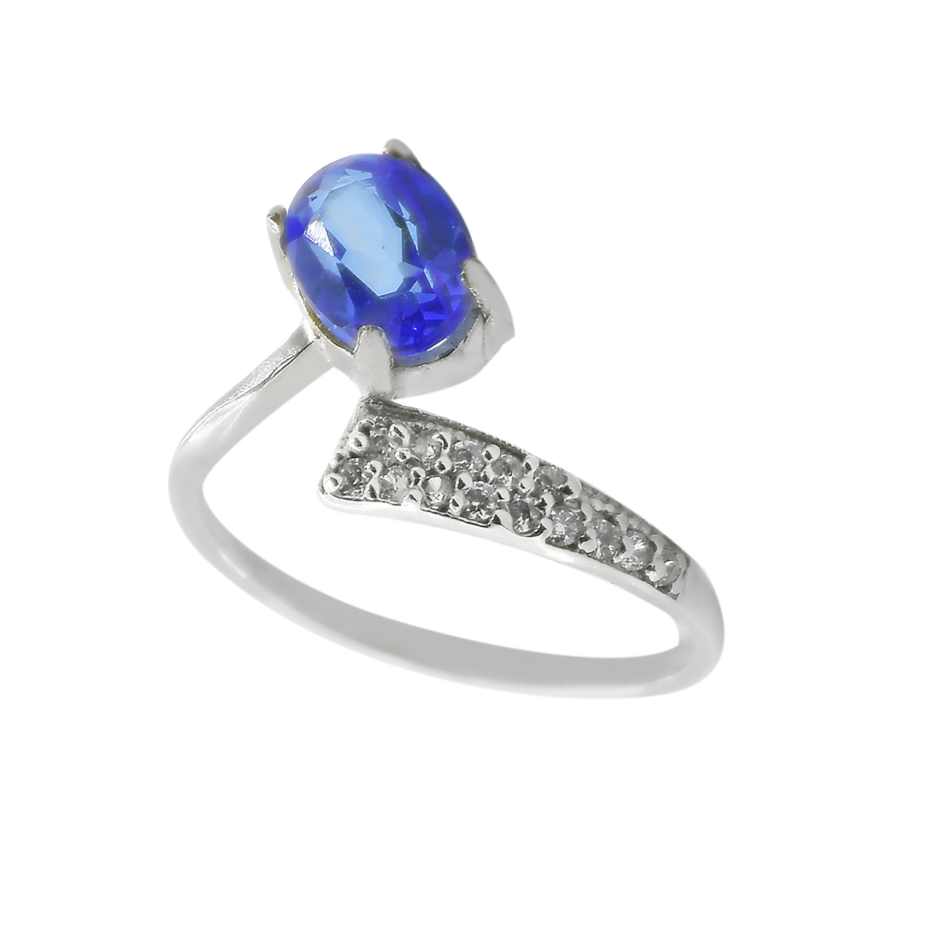 انگشتر نقره زنانه مدل dl2528