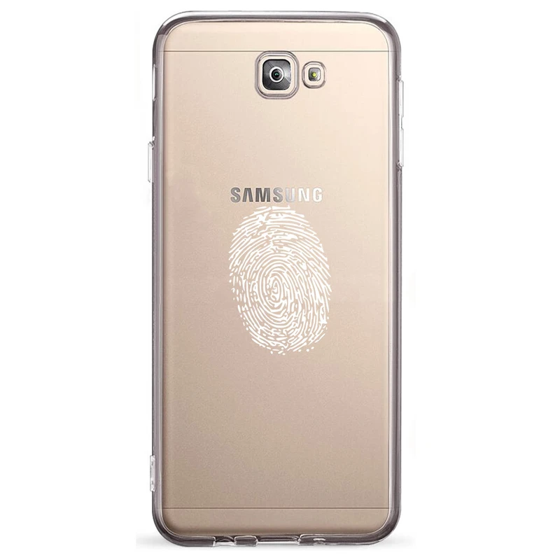 کاور مگافون طرح اثر انگشت مدل C62-W مناسب برای گوشی موبایل سامسونگ Galaxy J5 Prime