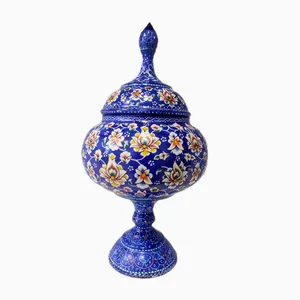 شکلات خوری میناکاری مدل گل و پرداز کد 401