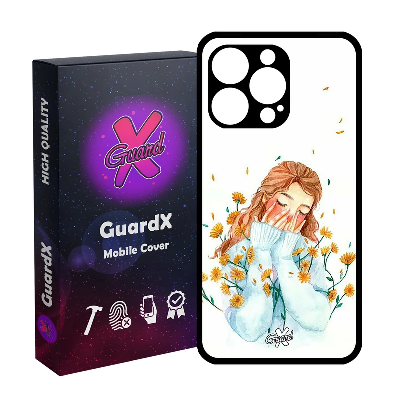 کاور گارد ایکس طرح Girl مدل Glass10315 مناسب برای گوشی موبایل اپل iPhone 13 Pro