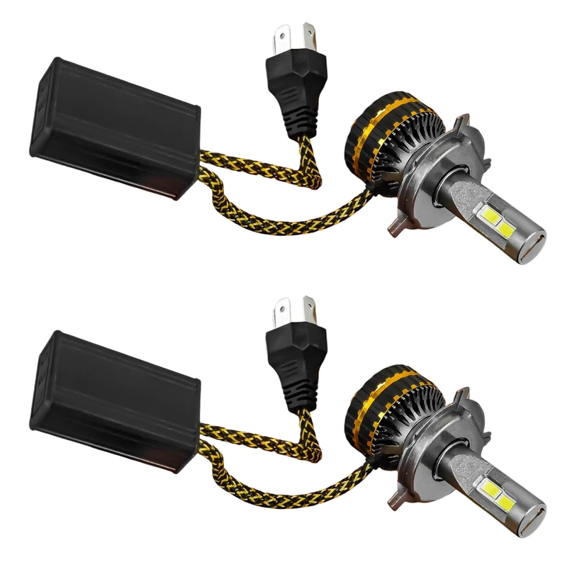 لامپ هدلایت خودرو تک حالته لنزو مدل M20 Plus پایه H4 بسته ۲ عددی