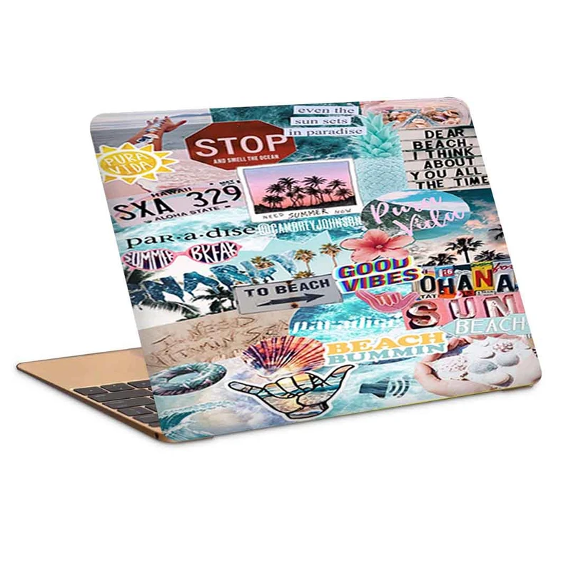 استیکر لپ تاپ طرح vacations graffiti wallpaper 2 کد c-957 مناسب برای لپ تاپ 15.6 اینچ
