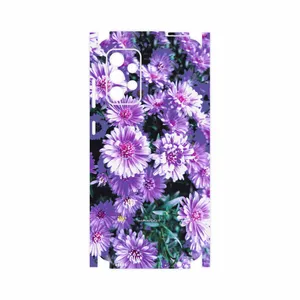 MAHOOT Purple-Flower-FullSkin Cover Sticker for Samsung Galaxy A72
