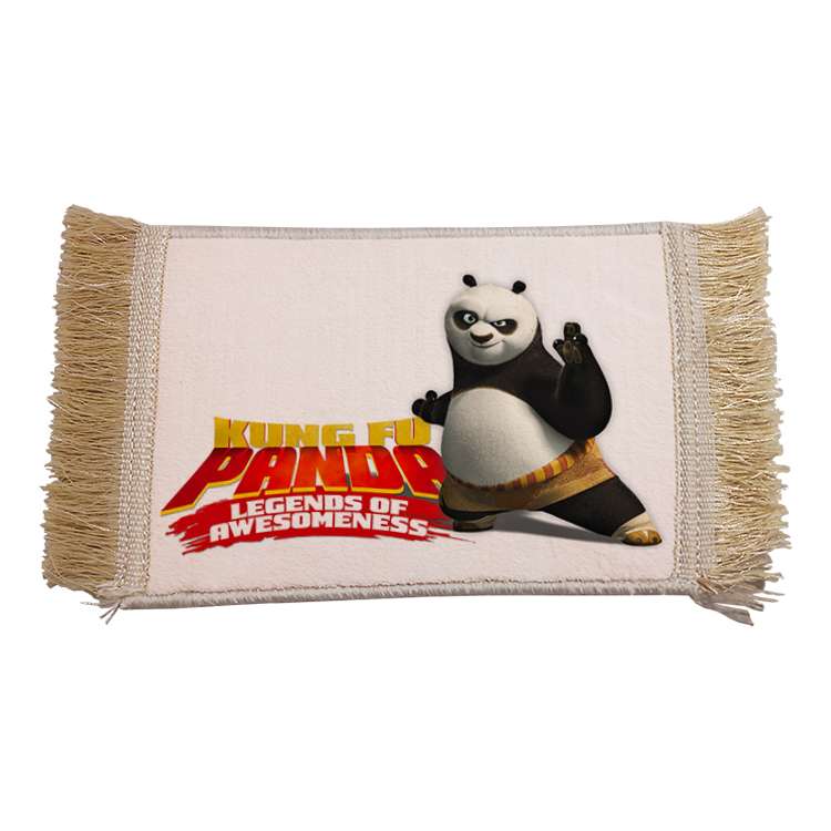 فرش ماشینی دیوارکوب مدل پاندا کونگ فو کار کد 79