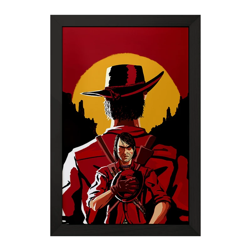 تابلو خندالو مدل بازی رد دد (Read dead) کد F746