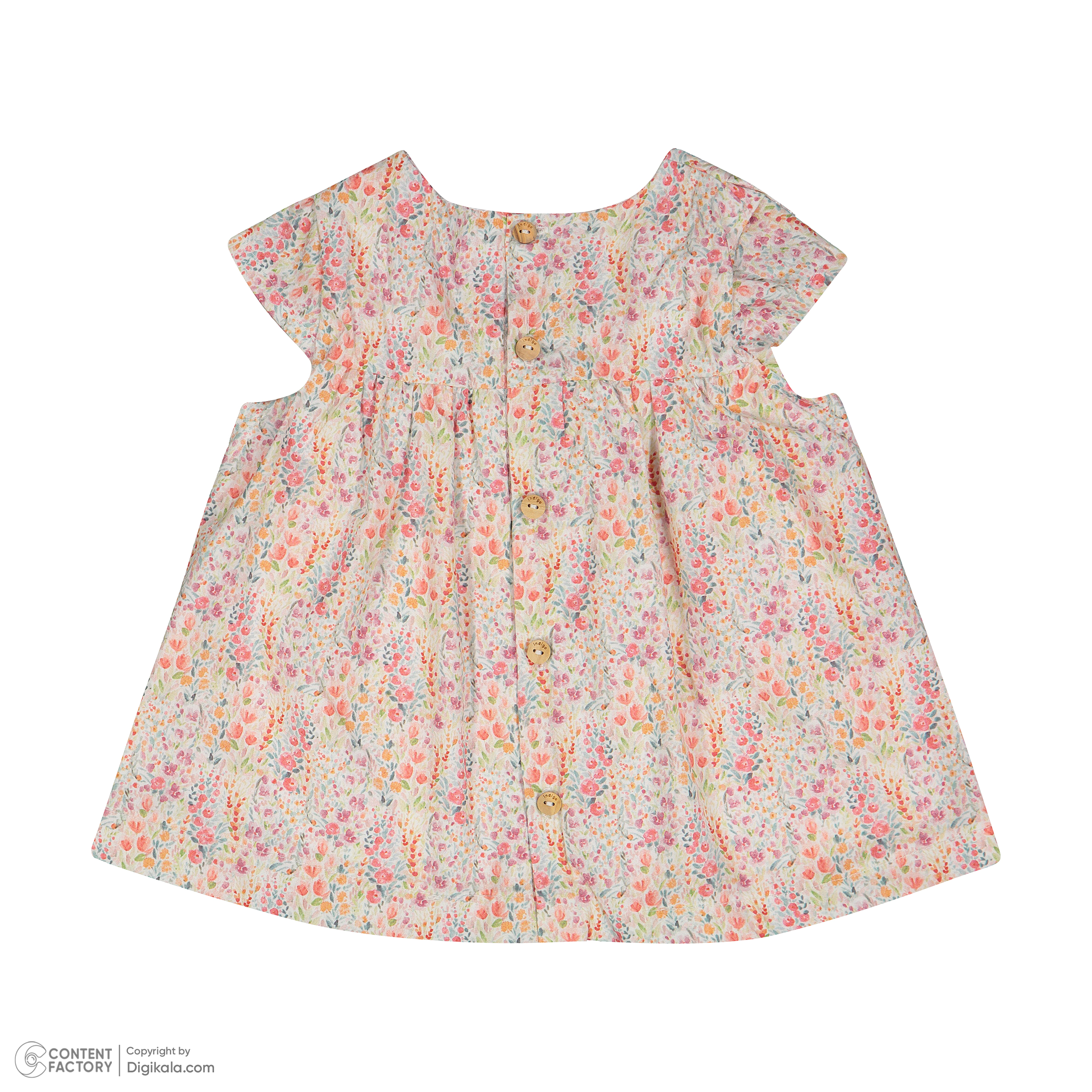 ست 3 تکه لباس نوزادی ایندیگو مدل 13156 رنگ صورتی -  - 6