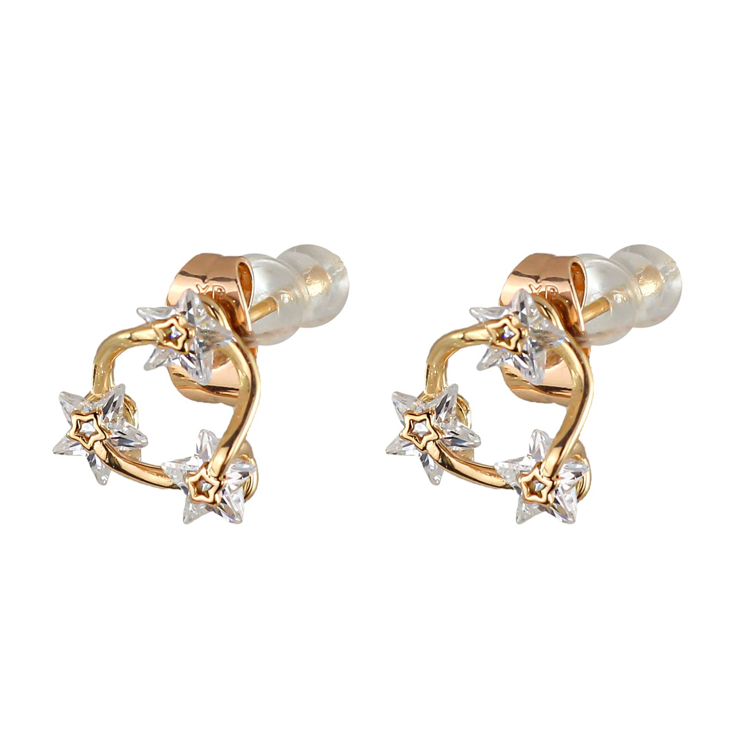 گوشواره زنانه ژوپینگ مدل ستاره کد cs447 -  - 1