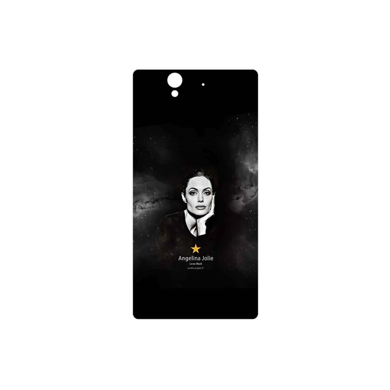 برچسب پوششی ماهوت مدل Angelina Jolie مناسب برای گوشی موبایل سونی Xperia X