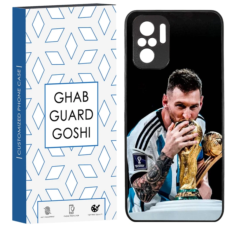 کاور قاب گارد گوشی طرح مسی کد TPU-085 مناسب برای گوشی موبایل شیائومی Redmi Note 10 4g / Redmi Note 10s / Poco m5s