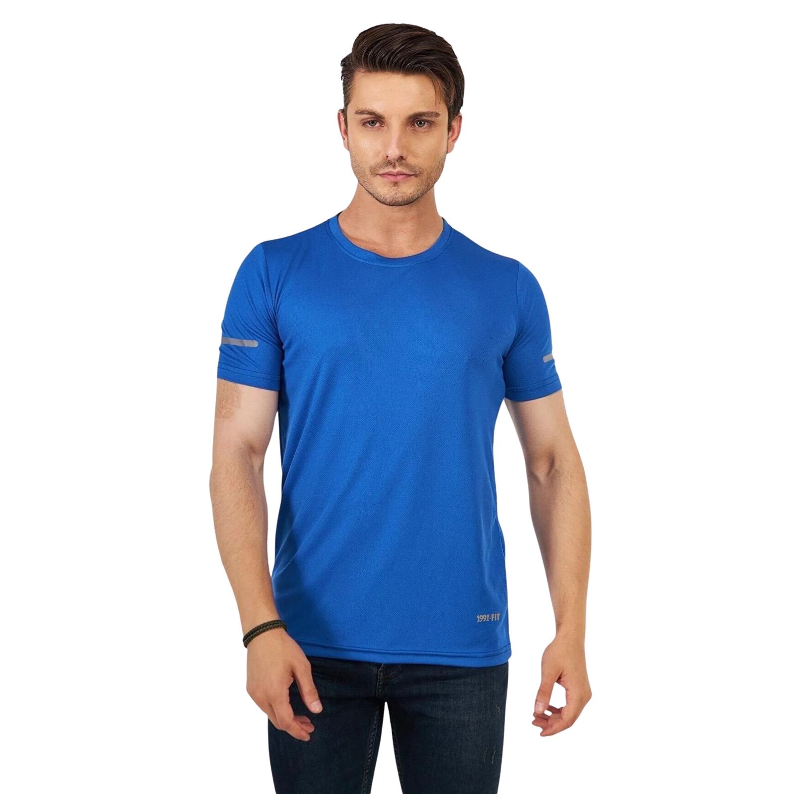 تی شرت ورزشی مردانه نوزده نودیک مدل TS1962 BL  -  - 1