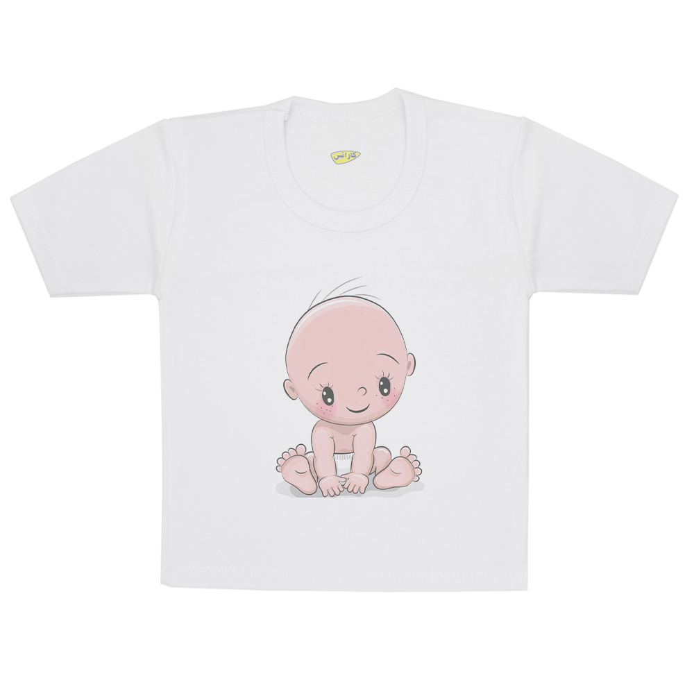 تی شرت آستین کوتاه نوزادی کارانس مدل TSB-3041