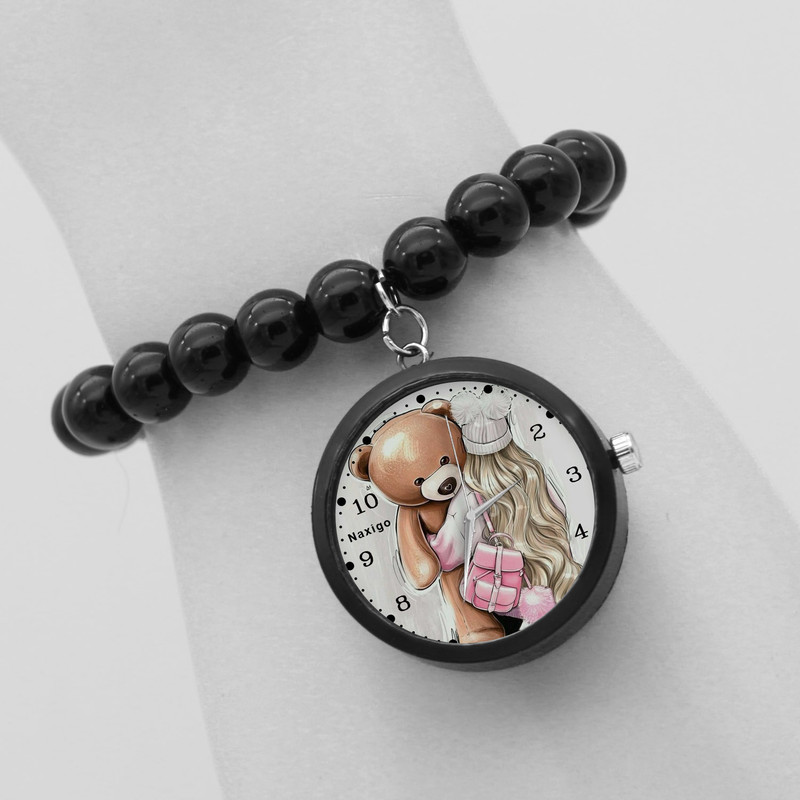 ساعت مچی عقربه ای ناکسیگو مدل فانتزی دخترانه کد BF12475 ساعت مچی عقربه ای ناکسیگو مدل فانتزی دخترانه کد BF12475