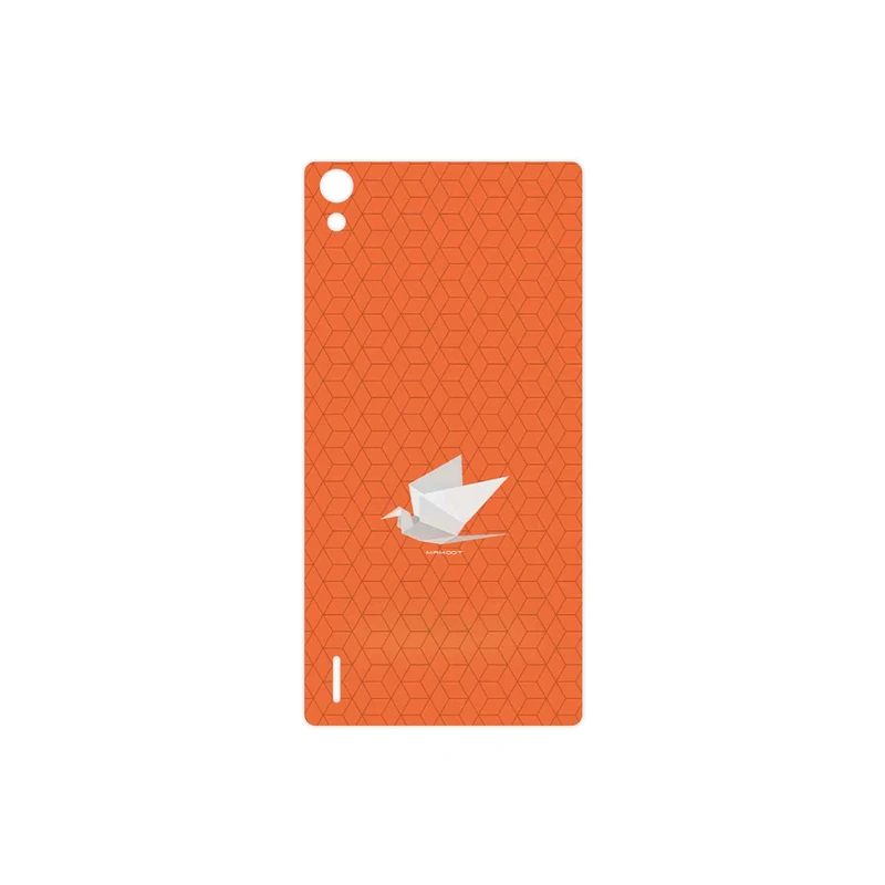 برچسب پوششی ماهوت مدل Minimalist origami bird مناسب برای گوشی موبایل هوآوی Ascend P7