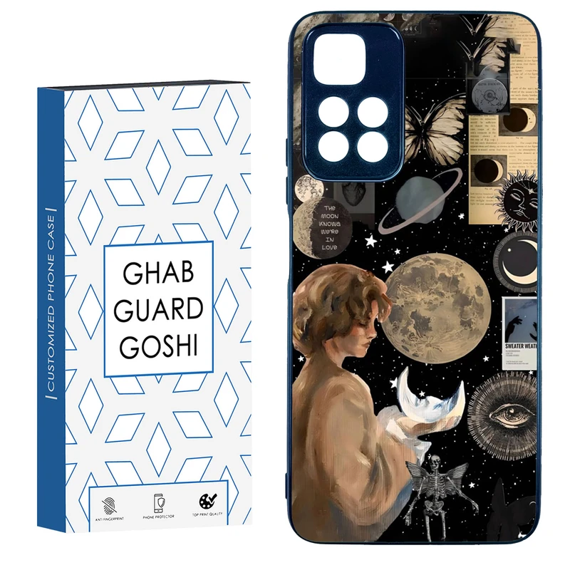 کاور قاب گارد گوشی طرح ماه کد TPU-059 مناسب برای گوشی موبایل شیائومی Redmi Note 11 Pro Plus 5G