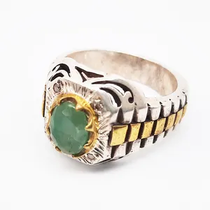 انگشتر نقره مردانه مدل da100