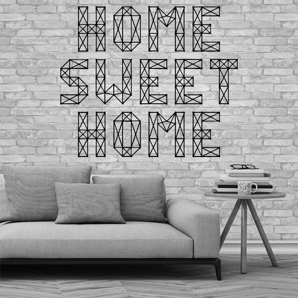 استیکر مدل home sweet home استیکر مدل home sweet home