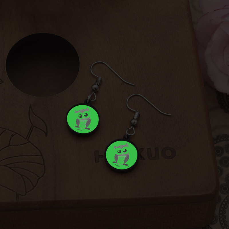 گوشواره زنانه ناکسیگو مدل شب تاب طرح جغد کد ES8138 گوشواره زنانه ناکسیگو مدل شب تاب طرح جغد کد ES8138