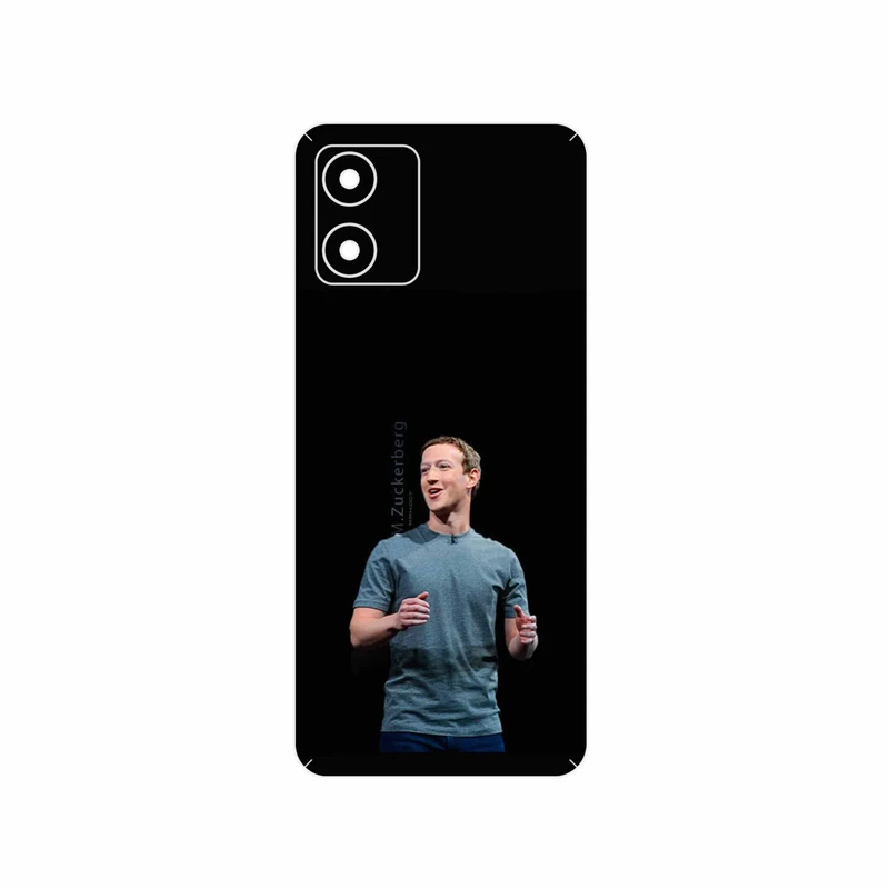 برچسب پوششی ماهوت مدل Mark_Zuckerberg مناسب برای گوشی موبایل موتورولا Moto E13