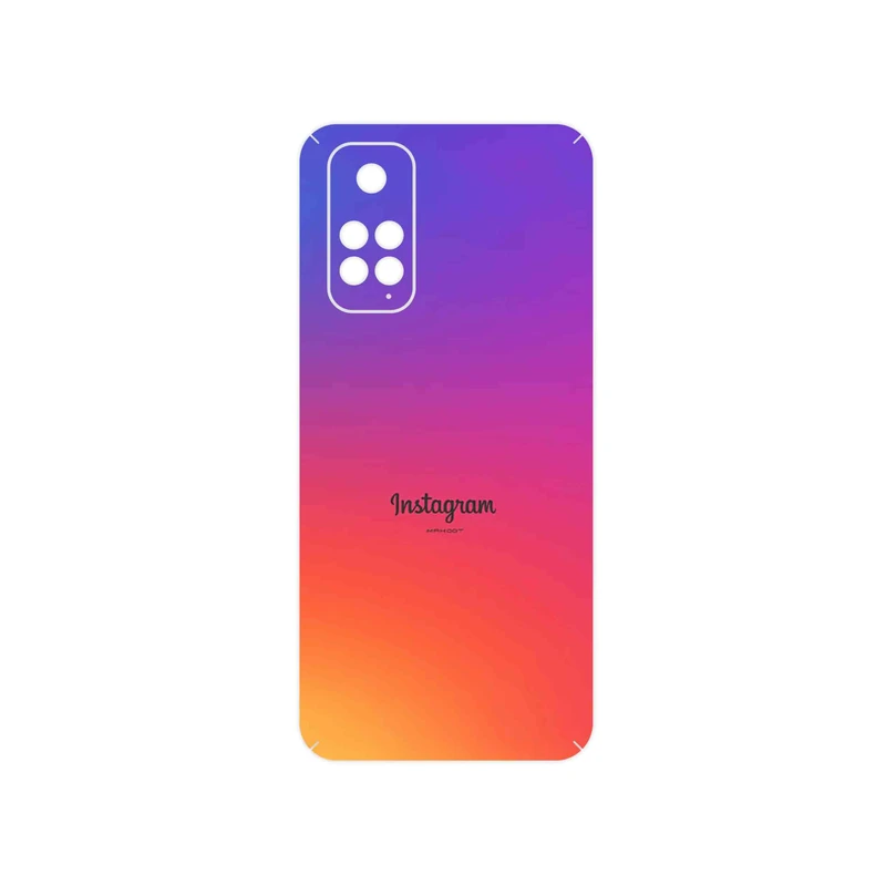برچسب پوششی ماهوت مدل Instagram مناسب برای گوشی موبایل شیائومی Redmi Note 11