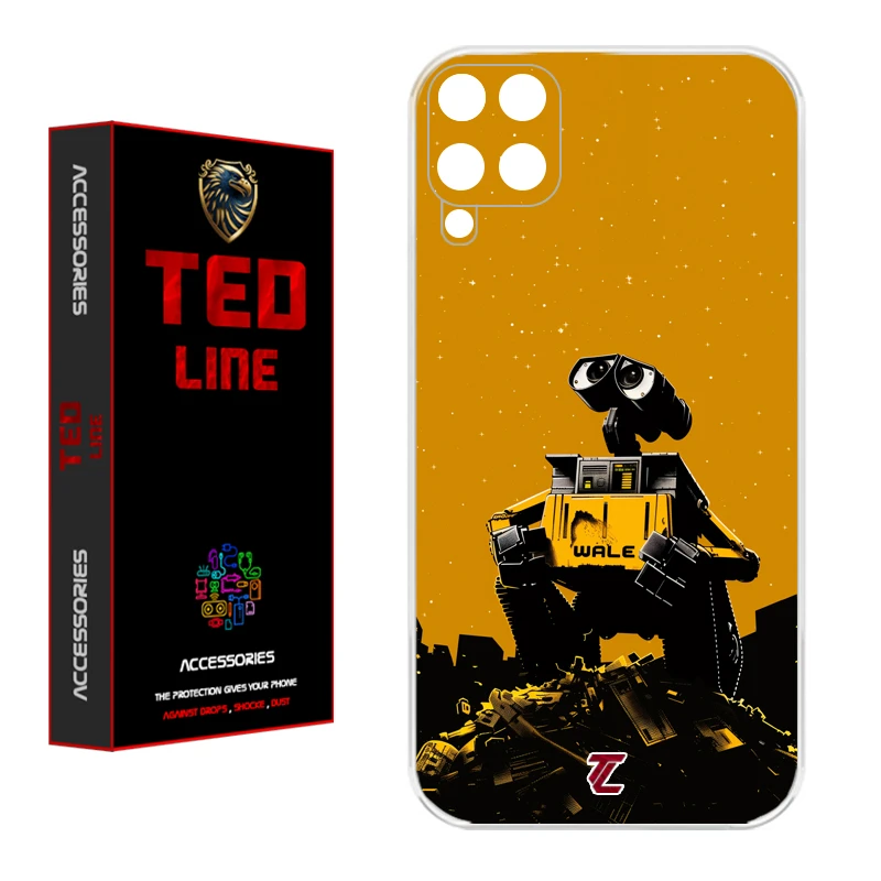 کاور تد لاین طرح ربات والی کد 1133 مناسب برای گوشی موبایل سامسونگ Galaxy A22 4G