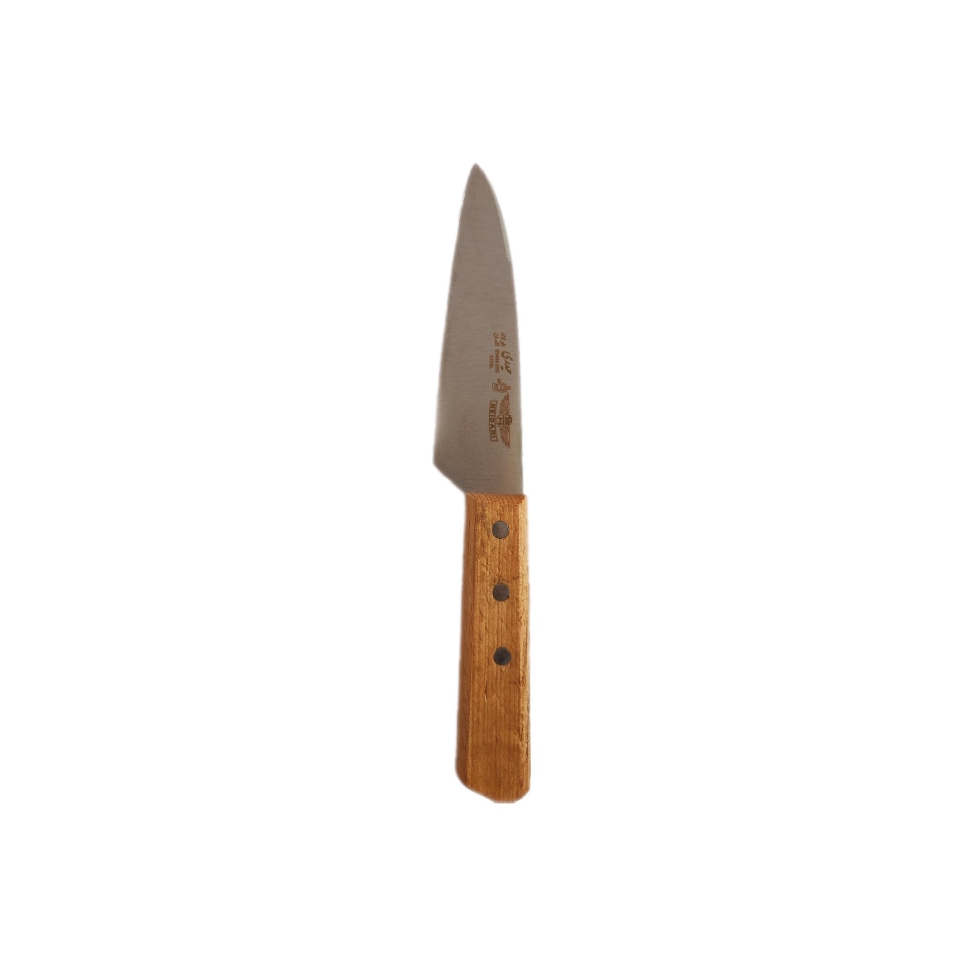 چاقو آشپزخانه حیدری مدل راسته فولاد کد 2