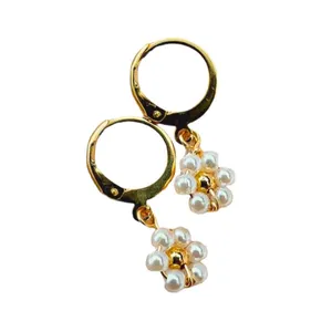 گوشواره زنانه مدل بابونه کد 10