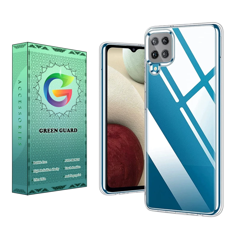 کاور گرین گارد مدل Transparent مناسب برای گوشی موبایل سامسونگ Galaxy A12 / M12 / F12
