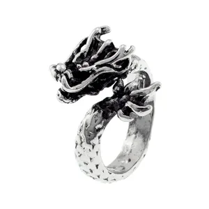 انگشتر مردانه برانت طرح اژدهای هیپستر 