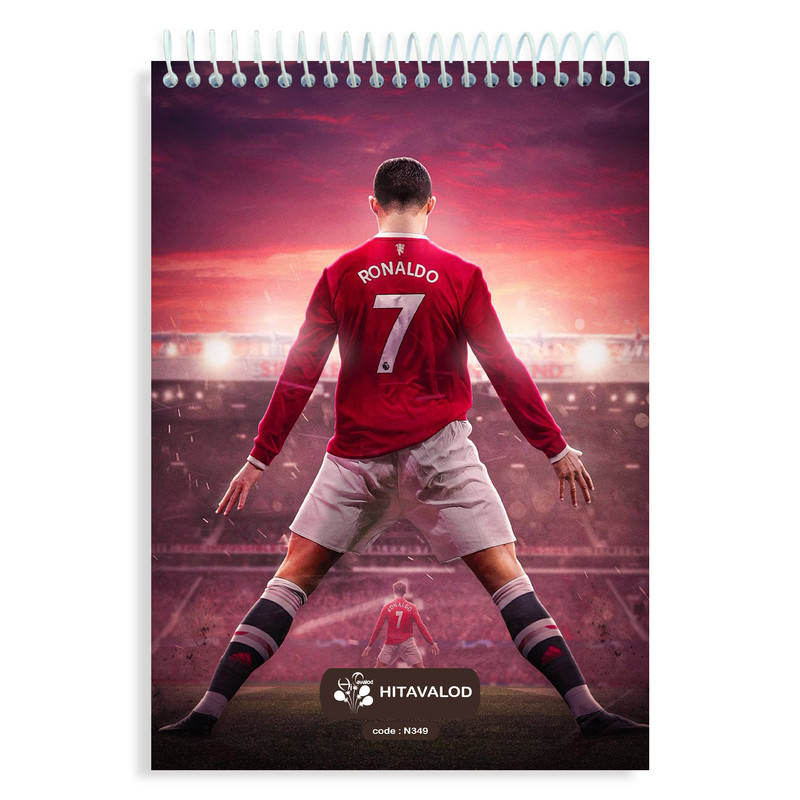 دفتر نقاشی 60 برگ های تولد مدل رونالدو کد A4-N349