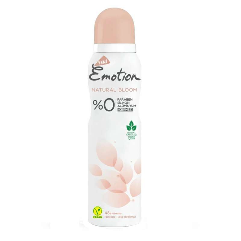 اسپری بدن زنانه ایموشن مدل natural bloom حجم 150 میلی لیتر اسپری بدن زنانه ایموشن مدل natural bloom حجم 150 میلی لیتر