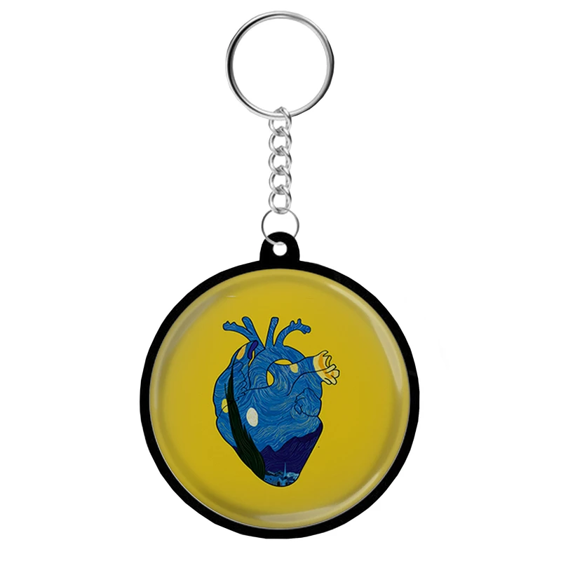 جاکلیدی مدل دوطرفه طرح نقاشی شب پر ستاره از ون گوگ کد s15157