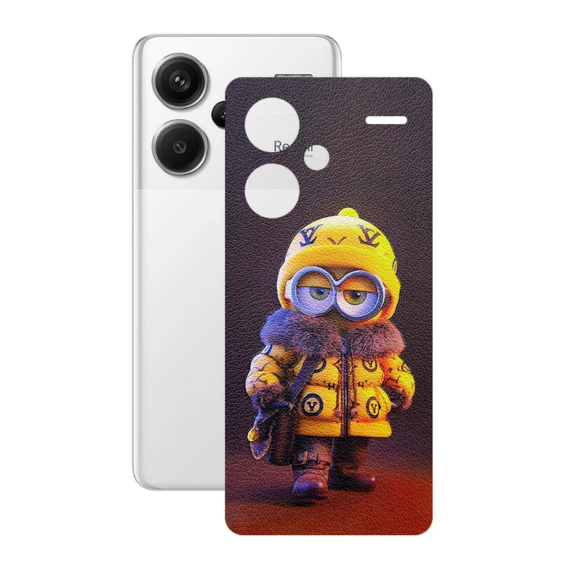  برچسب پوششی ریمکس مدل Leth طرح مینیون مناسب برای گوشی موبایل شیائومی Redmi Note 13 Pro Plus