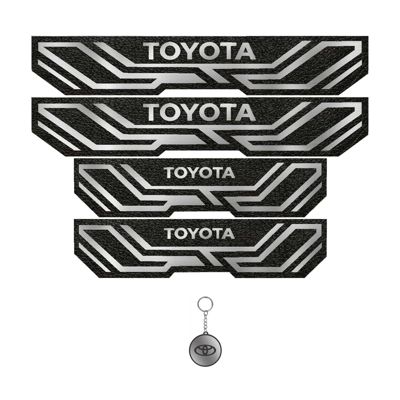   برچسب پارکابی خودرو مهدیار کد80 PKA 20 مناسب برای تیوتا مجموعه 4 عددی به همراه جاکلیدی