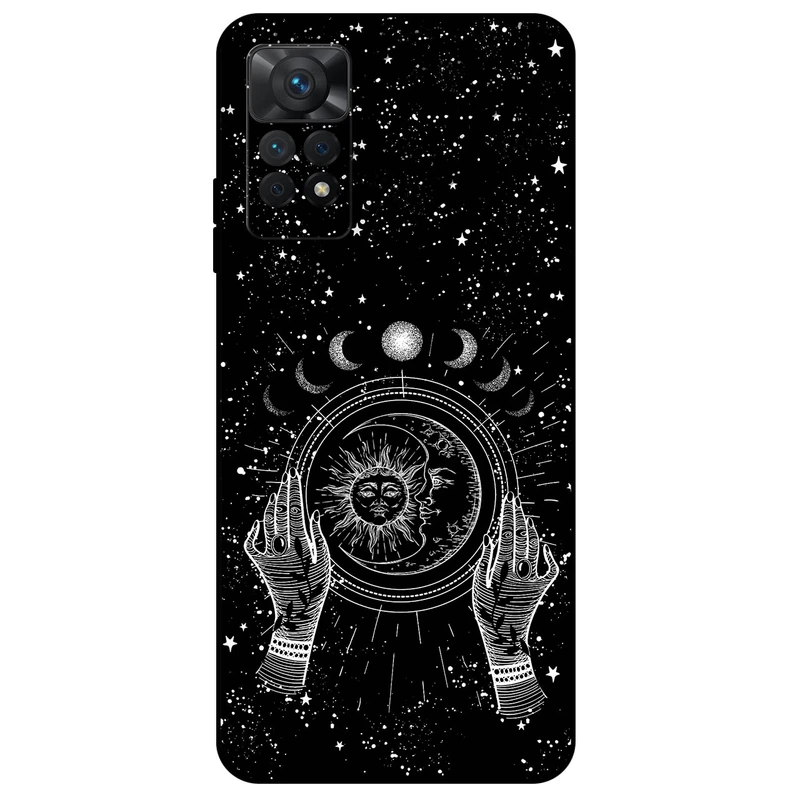 کاور مگافون طرح ماه و خورشید مدل 1892 مناسب برای گوشی موبایل شیائومی Redmi Note 12 Pro 4G