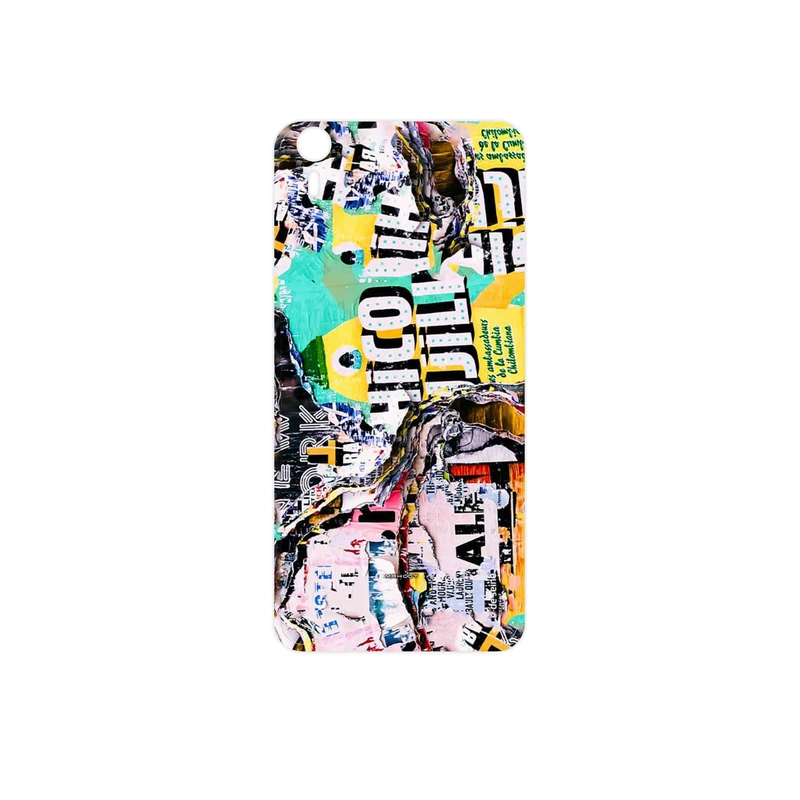 برچسب پوششی ماهوت مدل Collage of Teared Paper مناسب برای گوشی موبایل اچ تی سی Desire Eye