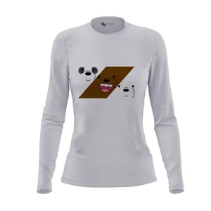 تی شرت آستین بلند زنانه مدل خرس