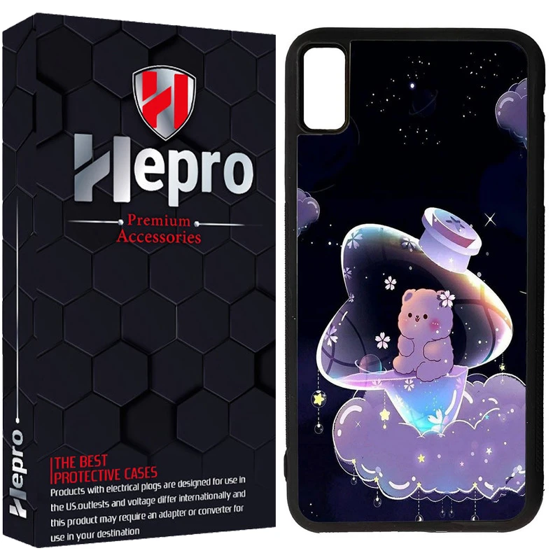 کاور هپرو طرح فانتزی مدل TPU مناسب برای گوشی موبایل اپل IPHONE X / XS