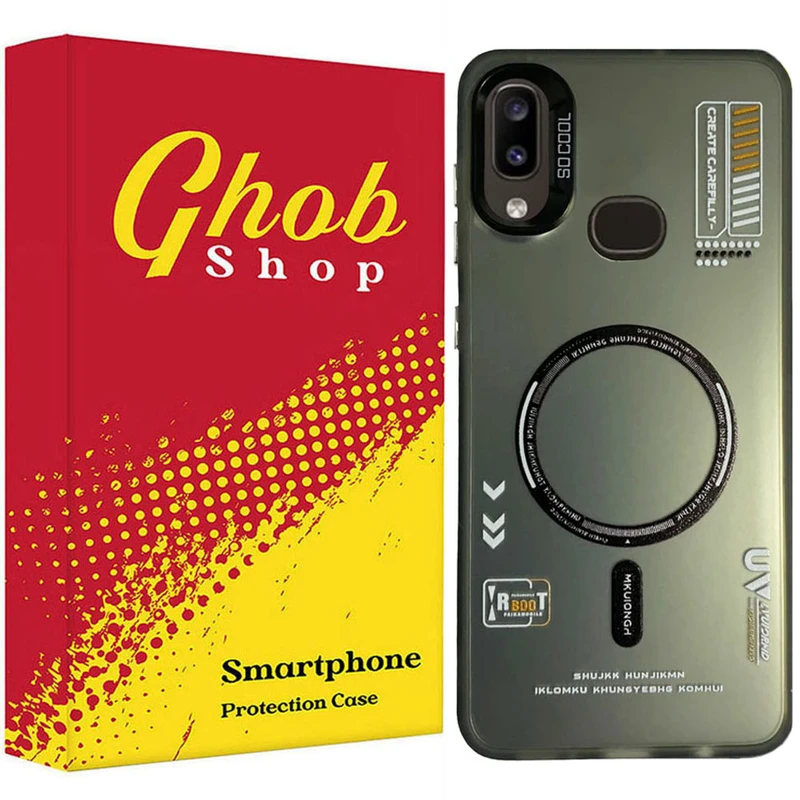 کاور قاب شاپ مدل مگ سیف طرح UV مناسب برای گوشی موبایل سامسونگ Galaxy A10S