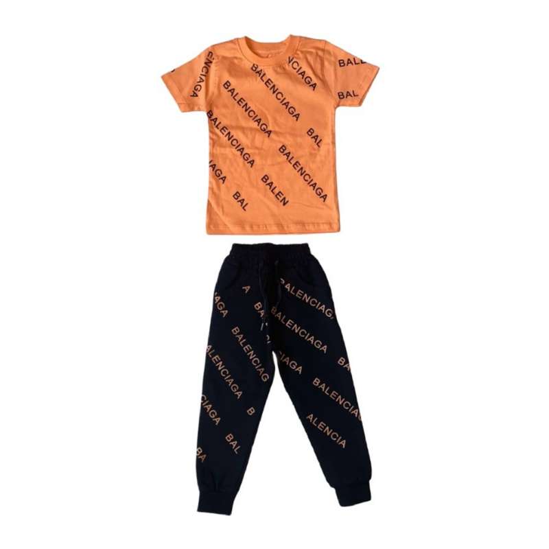 ست تی شرت و شلوار پسرانه مدل 10319