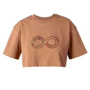 کراپ آستین کوتاه زنانه مدل K47 k