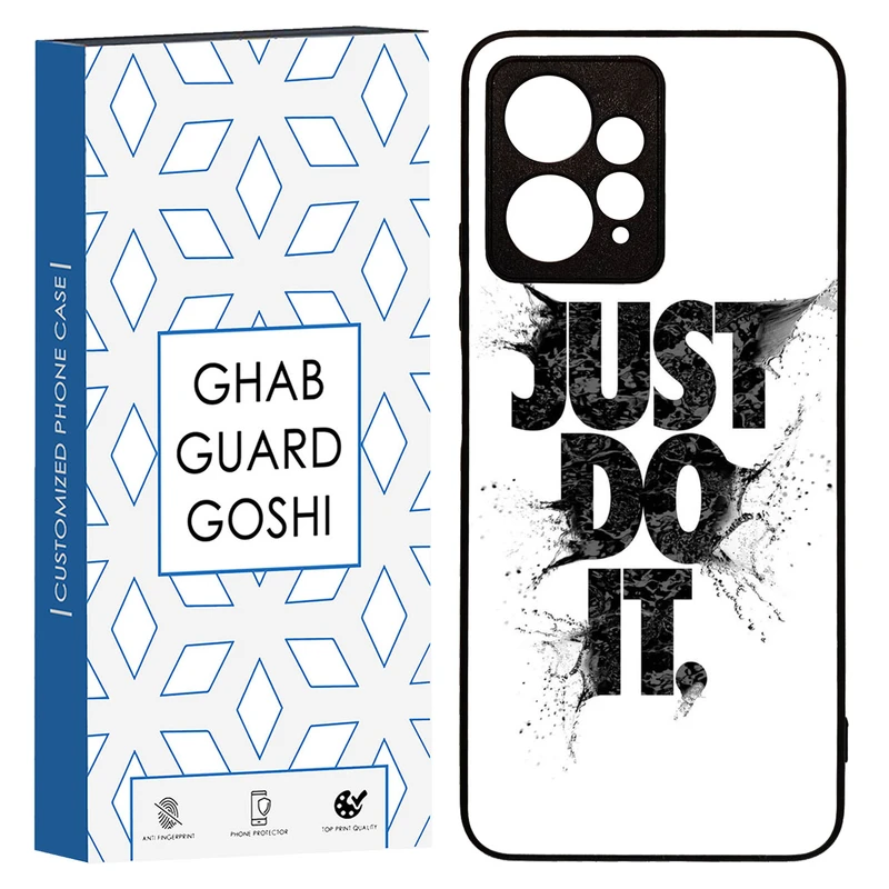 کاور قاب گارد گوشی طرح just do it کد TPU-107 مناسب برای گوشی موبایل شیائومی Redmi Note 12 4g