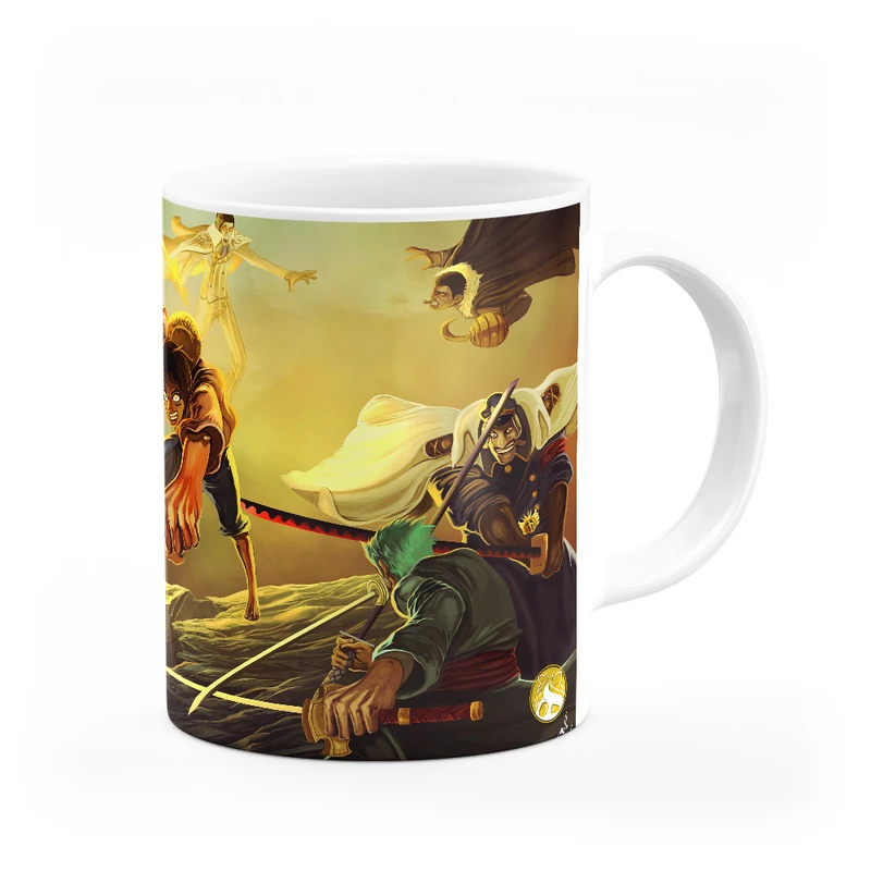 ماگ هومرو طرح انیمه وان پیس One Piece مدل MG2205